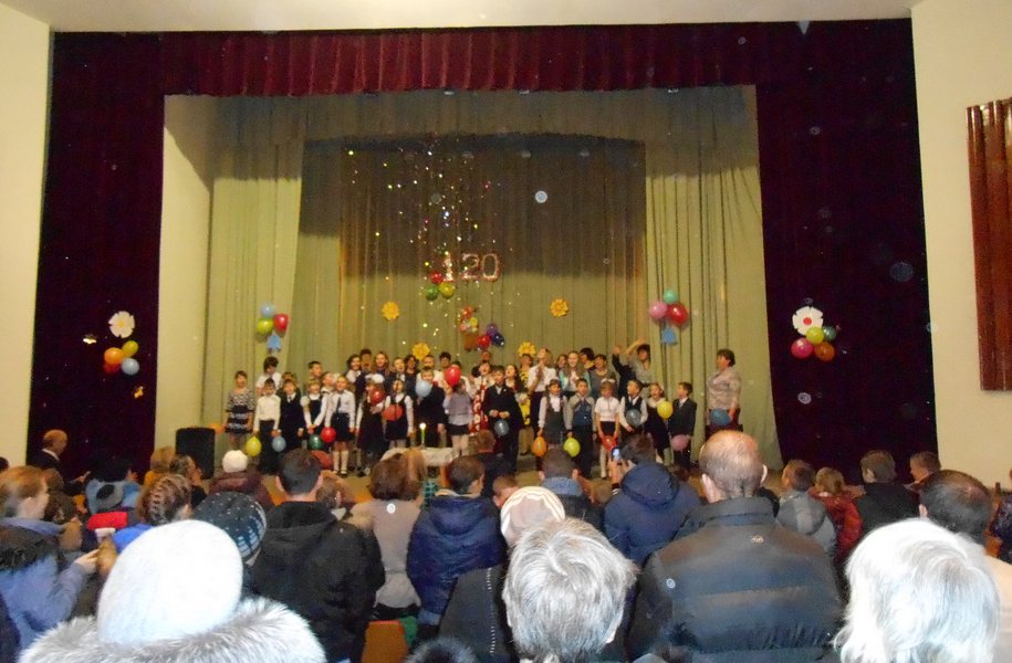 120-летия образования Хомутовской общеобразовательной школы.