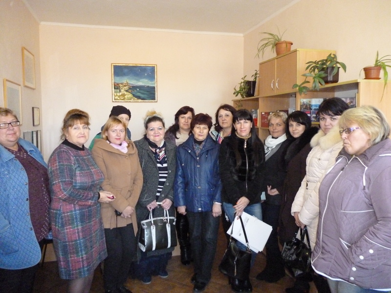 Районный выездной семинар библиотечных работников Новоазовского района.