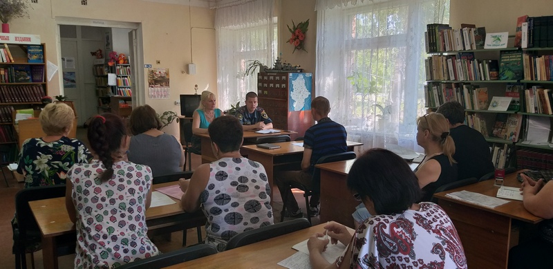 Встреча руководителей и лиц, ответственных за пожарную безопасность учреждений культуры Новоазовского района